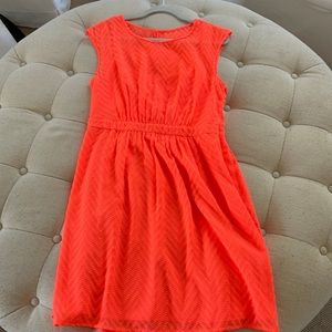 Jcrew women’s orange dress